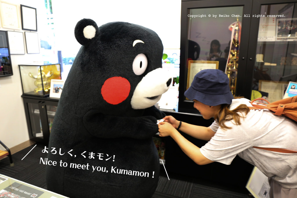 [南九州] 沒有極限的人氣吉祥物，親自拜訪熊本熊部長くまモン ！